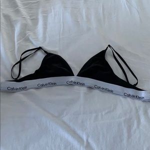 Calvin Klein Black Bra